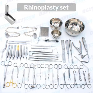 Juego de Instrumentos de Cirugía Plástica Profesional de Acero Inoxidable Reutilizable de Grado Médico para Rinoplastia, Kit para Reconstrucción Nasal - Product Image 5