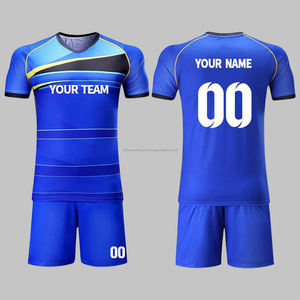 Camisetas de fútbol para adultos de alta calidad personalizadas, conjuntos de camisetas de fútbol sublimadas con logotipo de color personalizado y original - Product Image 1