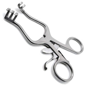ASLING INTERNATIONAL Rétracteur Weitlaner à logo personnalisé, 4,5 pouces, à griffes, auto-serrant, pour chirurgie vétérinaire, ensemble d'instruments - Product Image 2