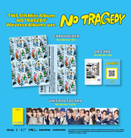 TWS CD-[NO TRAGEDY] Albums de musique pop coréenne Weverse pour tous les âges (Plastique & Papier)