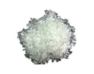 Bouteilles PET chaudes et froides en plastique recyclé, flocons de bouteilles PET transparents recyclés, flocons PET couleur marron, prix usine - Product Image 3