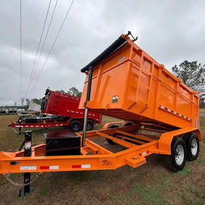 NOUVEAU Remorque agricole 7x12 TA à double essieu, robuste, pour le transport utilitaire, haute productivité pour l'agriculture et la construction - Product Image 1