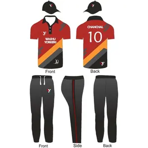 Cricket Jersey Custom Uniformen World Cup T-Shirt Alle Cricket Team Uniform Pakistan T Shirt Custom Sport Uniform Door Aznaib Sport