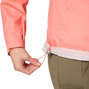 Chaqueta Impermeable con Capucha para Mujer, Cortavientos, Ligera, Informal, para Deportes al Aire Libre, Protección Solar, Color Durazno - Product Image 2