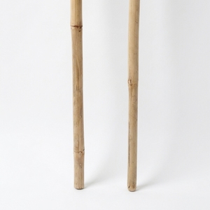 Bastón de Ratán Natural con Mango Curvo, Bastón de Senderismo Hecho a Mano, Palo de Trekking, Arte Puro, para Camping y Actividades al Aire Libre - Product Image 3