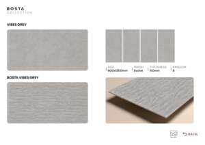 Azulejo de Porcelana Esmaltada de Calidad de Exportación 600x1200mm 60x120cm 24x48 Pulgadas, Superficie Decorativa Grande para Proyectos Contemporáneos - Product Image 3