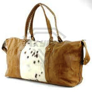 Bolsa de Viaje de Cuero Genuino, Estilo Weekender, Gran Capacidad, Diseño Vintage, para Fin de Semana o Viajes Cortos, Venta al Por Mayor de Fábrica - Product Image 3