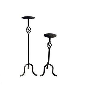 Porte-bougie décoratif en fer forgé noir pour couronne de Noël, décoration suspendue pour la maison et les fêtes de Noël - Product Image 6