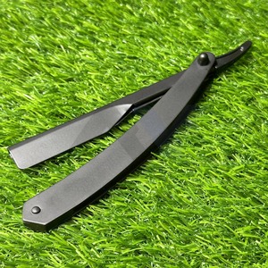 Stainless Steel Barber Slide Lock <b>Razor</b> OEM Branding Customizable Color Logo Professional Straight Edge <b>Single</b> <b>Blade</b> <b>Razor</b> - Product Image 4
