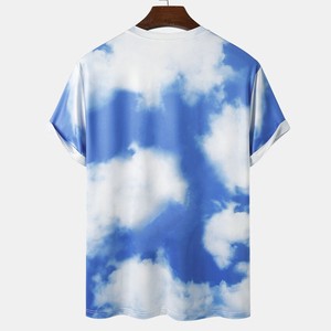 เสื้อยืดลำลองสีพื้นผ้าฝ้ายทอ 100% ระบายอากาศได้ดี พิมพ์ลายสกรีน  ขนาดใหญ่พิเศษ ตัดเย็บตามสั่งสำหรับผู้ชาย - Product Image 2