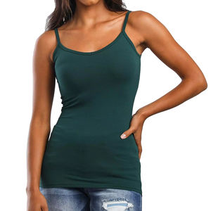 Débardeur superposé pour femme, style hip-hop, de qualité supérieure, respirant, 100 % coton, personnalisation OEM, coupe extensible - Product Image 1