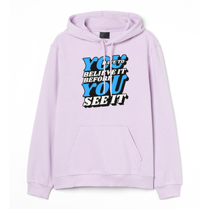 Sudadera con Capucha Unisex Personalizada con Estampado, 100% Algodón, Color Negro Liso, Sudadera con Capucha para Hombre, Talla Grande - Product Image 3