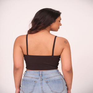 Top Casual Moderno con Tirantes Finos, Chaleco de Verano, Corte Ajustado, Ligero, Sin Mangas, Ideal para Combinar y Estilizar - Product Image 6