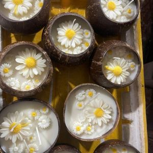 ENVÍO INMEDIATO Vela de Cáscara de Coco 2026, Cera de Quema Limpia para Aromaterapia y Relajación, Aroma Duradero, Artesanía Premium - Product Image 6