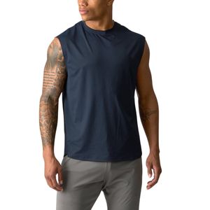 Custom Men Sleeveless Athletic Shirt Wholesale OEM ODM Gym Fitness Tank Quick Dry Workout Muscle <b>Top</b> Manufacturer - Product Image 4