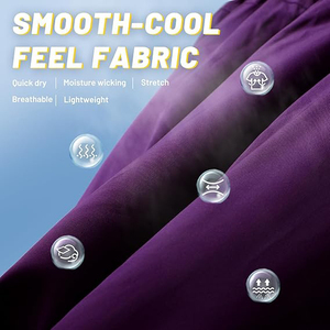 Pantalones Cortos de Gimnasio de Tela de Rizo para Hombre, Material Absorbente Tipo Toalla, para Playa, Piscina, Descanso, Verano, Estilo Costero, Corte Relajado - Product Image 3