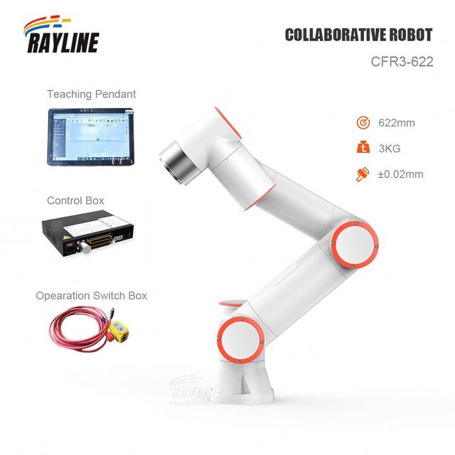 FR Collaborative Robot 5kg Payload 6-Axis Robotic Arm for Industrial Automation