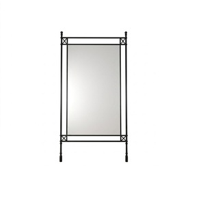 Eye Catchy Handcrafted High Quality Metal <b>Framed</b> Arched Floor Mirror Full Length Standing Mirror for Home Use - Product Image 3