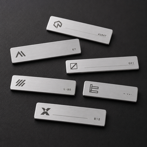 CNC machining Aluminum Alloy Custom Aluminum Surface Finished Parts Logo Engraved Aluminum Component - Product Image 1