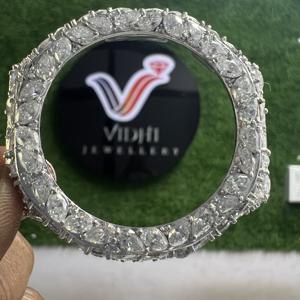 Luxury Mechanical Moissanite Smart Glass Watch Diamond <b>Tester</b> Iced Stainless Steel Bezel White Gold Rapper Vvs Diamond Men - Product Image 6