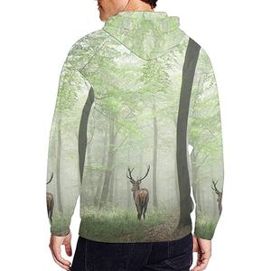 เสื้อฮู้ดดี้คุณภาพสูง โพลีเอสเตอร์ 100% สำหรับงานซับลิเมชั่น สั่งทำได้ ขายส่ง เสื้อฮู้ดดี้ขนแกะสำหรับฤดูหนาว ลายพื้นเรียบ พิมพ์ลายซับลิเมชั่น - Product Image 2
