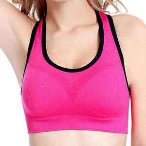 Sujetador Deportivo Sin Costuras para Mujer, de Alta Sujeción, Acolchado, con Tirantes Ajustables, Transpirable, para Yoga, Running, Gimnasio, Fitness y Entrenamiento - Product Image 2