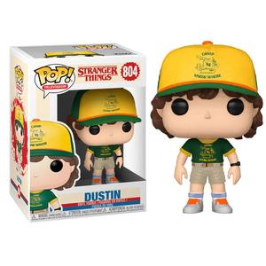 Figura Coleccionable de Vinilo Funko Pop de Dustin Henderson de la 5ª Temporada de Stranger Things, 3.75 Pulgadas, Precio Directo de Fábrica 1781, Barata - Product Image 1