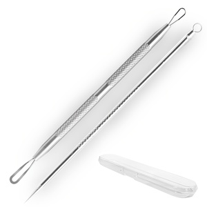 Outil de suppression des points noirs de qualité supérieure, extracteur de boutons à double extrémité, aiguille professionnelle pour le soin du visage, instrument de nettoyage beauté - Product Image 3