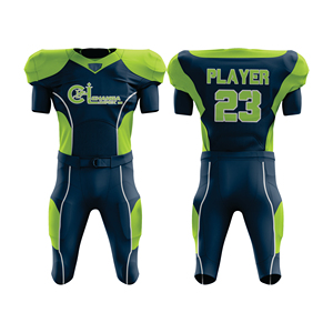 Kit d'uniforme de football américain Victory Drive Elite - Manches courtes respirantes 100% polyester - Product Image 3