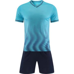 Conjunto de camiseta de fútbol con tela resistente para uso a largo plazo, uniforme de fútbol de equipo con ajuste flexible y kit de fútbol ligero. - Product Image 6