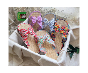 Pantuflas de Seagrass 2026 Ligeras para Caminar Cómodamente en Interiores, Pantuflas de Paja Artesanales de Verano, Verano en Vietnam - Product Image 4