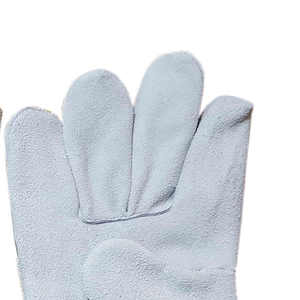 Fabricant professionnel, prix bas, gants de travail robustes en cuir de vachette pleine fleur, anti-vibrations, anti-coupures. - Product Image 2