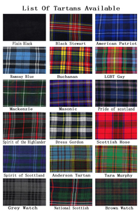 Auténtico kilt escocés para hombre, ropa hereditaria, diseño de tartán de lana, estilo artesanal, cintura ajustable para ceremonias y uso casual. - Product Image 5