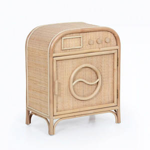 Lavadora de juguete para niños, de alta calidad, sostenible, de ratán, venta al por mayor, juguetes en miniatura - Product Image 2