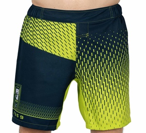 Pantalones cortos deportivos de poliéster para hombre, Shorts personalizados para gimnasio, para verano - Product Image 3