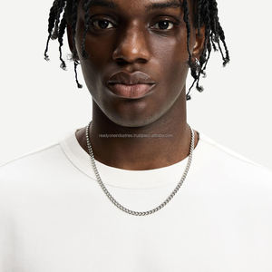 Vente en gros 100% coton T-shirt vierge surdimensionné 280 g/m² Poids lourd Logo 3d personnalisé T-shirt pour hommes - Product Image 5