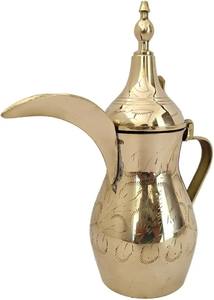 Cafetera Árabe Dallah Premium Hecha a Mano, Tetera Tradicional de Acero Inoxidable de Oriente Medio para Uso en el Hogar, Cafeterías y Restaurantes - Product Image 2