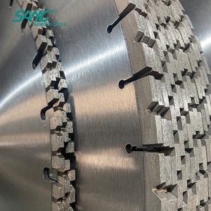 Lame de <span class=keywords><strong>scie</strong></span> <span class=keywords><strong>murale</strong></span> SANG 600mm 700mm 800mm 1200mm 1600mm à haute vitesse, soudée au laser, pour machines à scier les murs, coupe du béton armé - Product Image 3