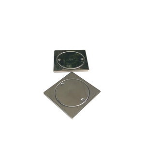 Drenaje de Piso Cuadrado Grande de Acero Inoxidable, Diseño Moderno, Personalizado, Pulido, Anticorrosión, Marca Chico, para Balcón y Baño - Product Image 5