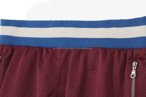 กางเกงขาสั้นตาข่ายระบายอากาศได้ดีสำหรับผู้ชายกางเกงขาสั้นผ้าโพลีเอสเตอร์พิมพ์ลายแบบซับลิเมชันแบบเต็มตัวสำหรับฤดูร้อน - Product Image 4