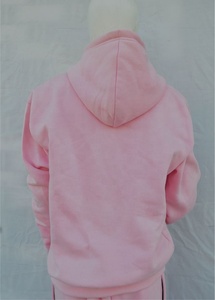 Sudadera con Capucha Rosa para Mujer, Corte Regular, Estampado Floral, 100% Algodón, Ecológica, Transpirable, Estilo Oficina, Otoño Invierno - Product Image 3
