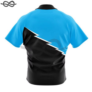 Polo Deportivo de Golf de Alta Calidad, Secado Rápido, Liso, de Algodón y Poliéster, Desodorante, Transpirable, Antiolores - Product Image 2