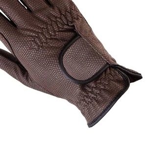 Custom Winter Horse Riding Gloves Printed Touch Screen Compatible Equestrian Leather Full <b>Finger</b> Gloves Wholesale Anti Slip - Product Image 6