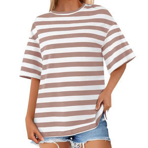 Camisetas Transpirables de Manga Corta para Mujer, Ropa Cómoda, Camisetas de Mujer Más Vendidas, Camiseta de Verano para Mujer - Product Image 1