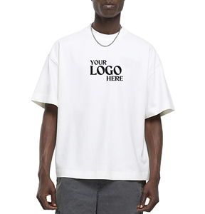 Camiseta de Excelente Calidad 2026, Algodón Grueso, Camiseta para Hombre, Diseño Gráfico Personalizado, Camiseta Extra Grande con Estampado 3D en Relieve para Hombre - Product Image 3