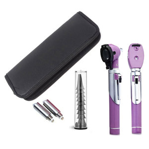 Otoscope professionnel avec lampe LED, longueur de travail de 180 mm, outil d'examen médical électrique pour le nettoyage et l'inspection des oreilles, certifié CE - Product Image 1