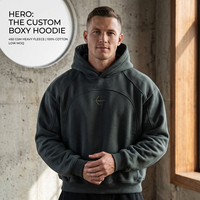 Sweat-shirts unisexes de haute qualité, imprimés à la demande, sweats-shirts surdimensionnés pour hommes, sweats-shirts en molleton de coton pour hommes