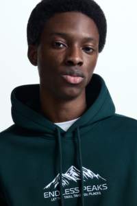 Sudadera con Capucha de Alta Calidad para Hombre, Estilo Urbano, Oversize, de Forro Polar - Product Image 3