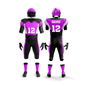 Conjuntos de Uniformes de Fútbol Americano Premium, Pantalones Cortos de Alta Calidad para Práctica, Diseños Personalizables, 100% Poliéster, Tallas Grandes - Product Image 1