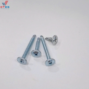 Tornillo Autoperforante de Cabeza de Alas M5x25 de Grado de Construcción con Arandela Grande para Lámina de Acero Delgada - Product Image 3